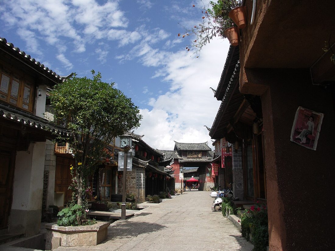 白沙古镇